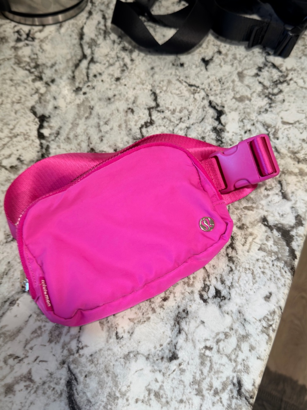 lululemon athletica Hot Pink Crossbody Belt Bag